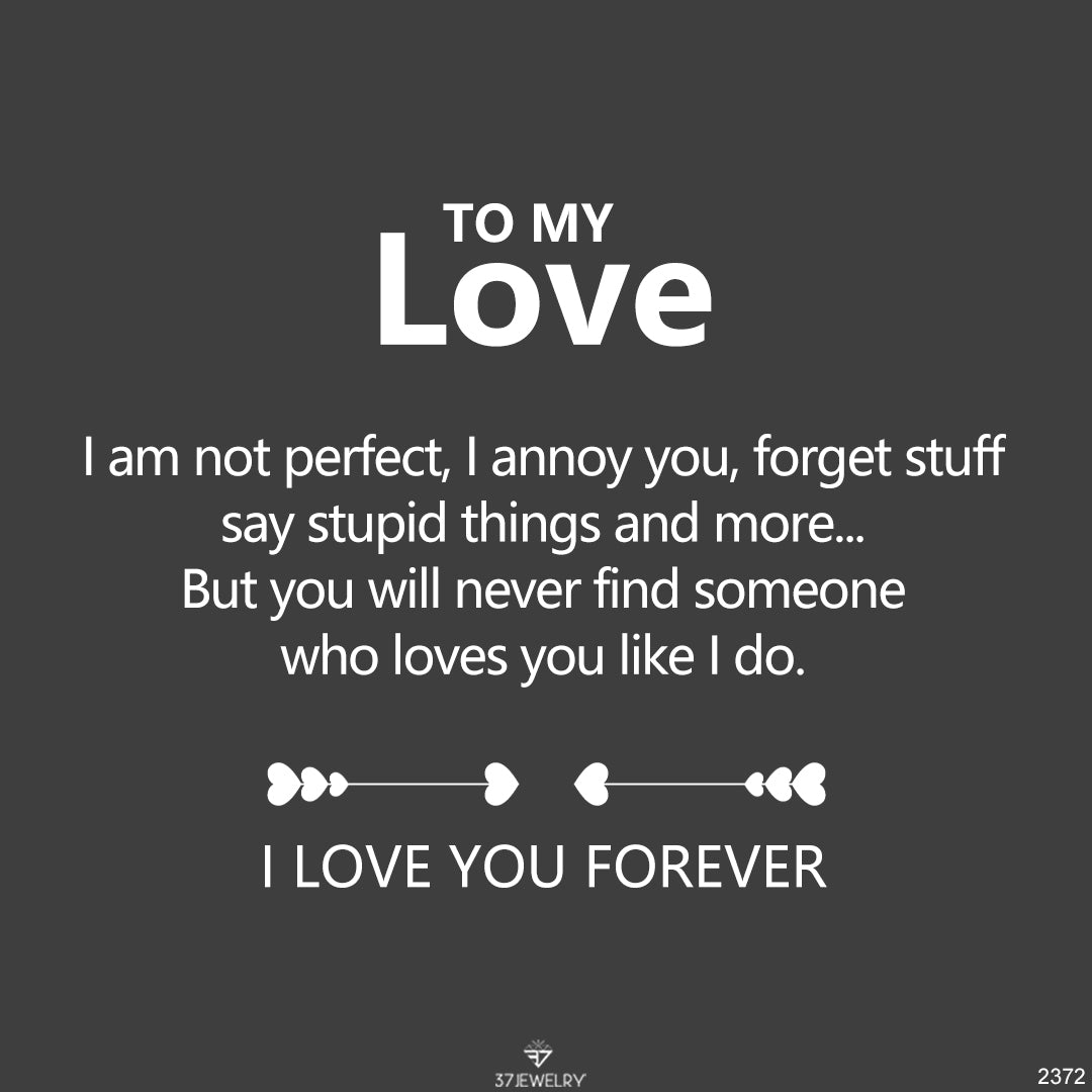 Forever Rose - Heart Box - To My Love