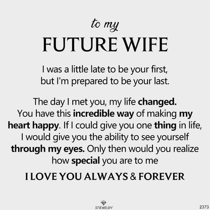 To My Future Wife - Forever Love Gift Set