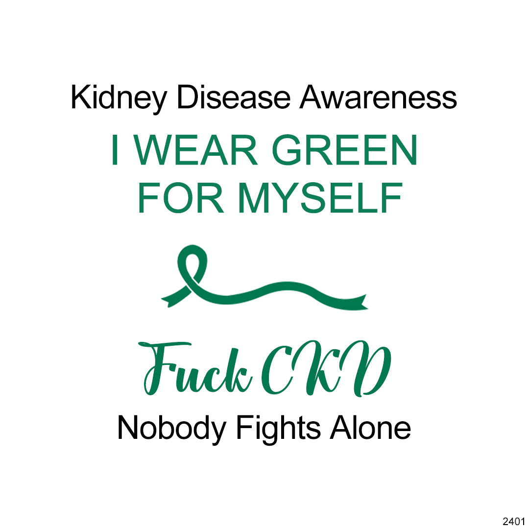 Kidney Disease Awareness Circle Ring