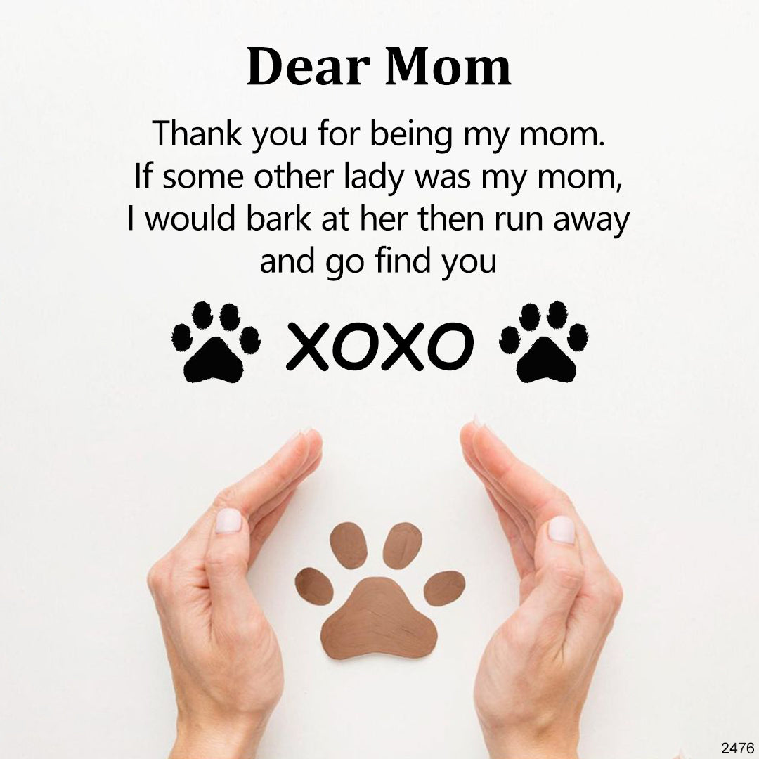 For Dog Mom - Personalized Pet Name Ring