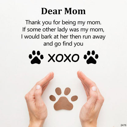 For Dog Mom - Personalized Pet Name Ring