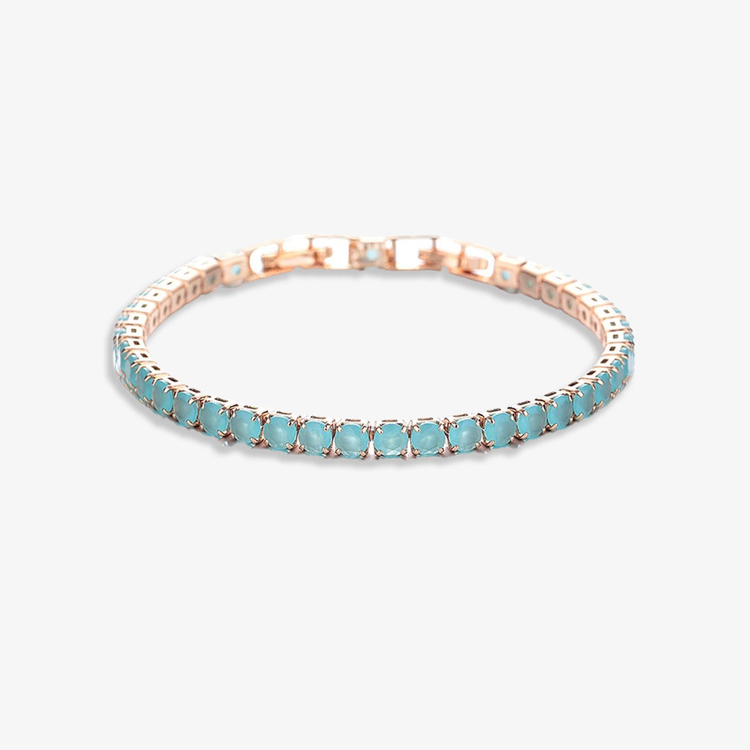 Ovarian Cancer Awareness Tennis Bracelet