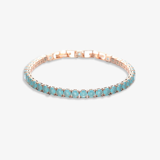 Ovarian Cancer Awareness Tennis Bracelet