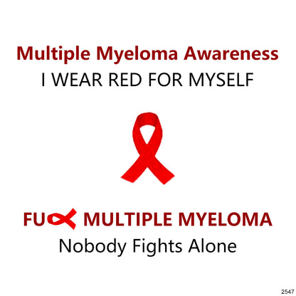 Multiple Myeloma Awareness Red Ring