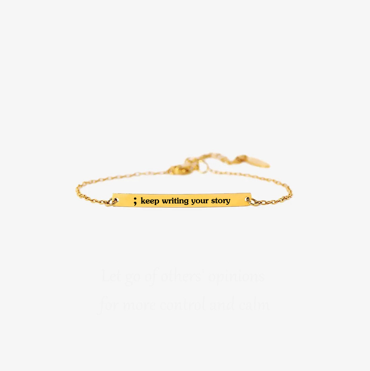Suicide Prevention Awareness Engraved bracelet