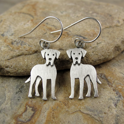 Tiny Great Dane Earrings