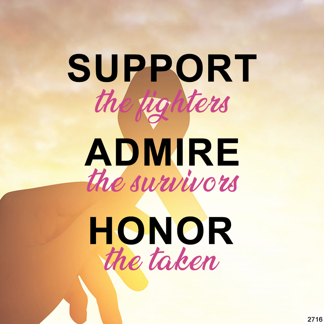 [⚡45% OFF] Breast Cancer Awareness-Support the fighters Thin ribbon ring