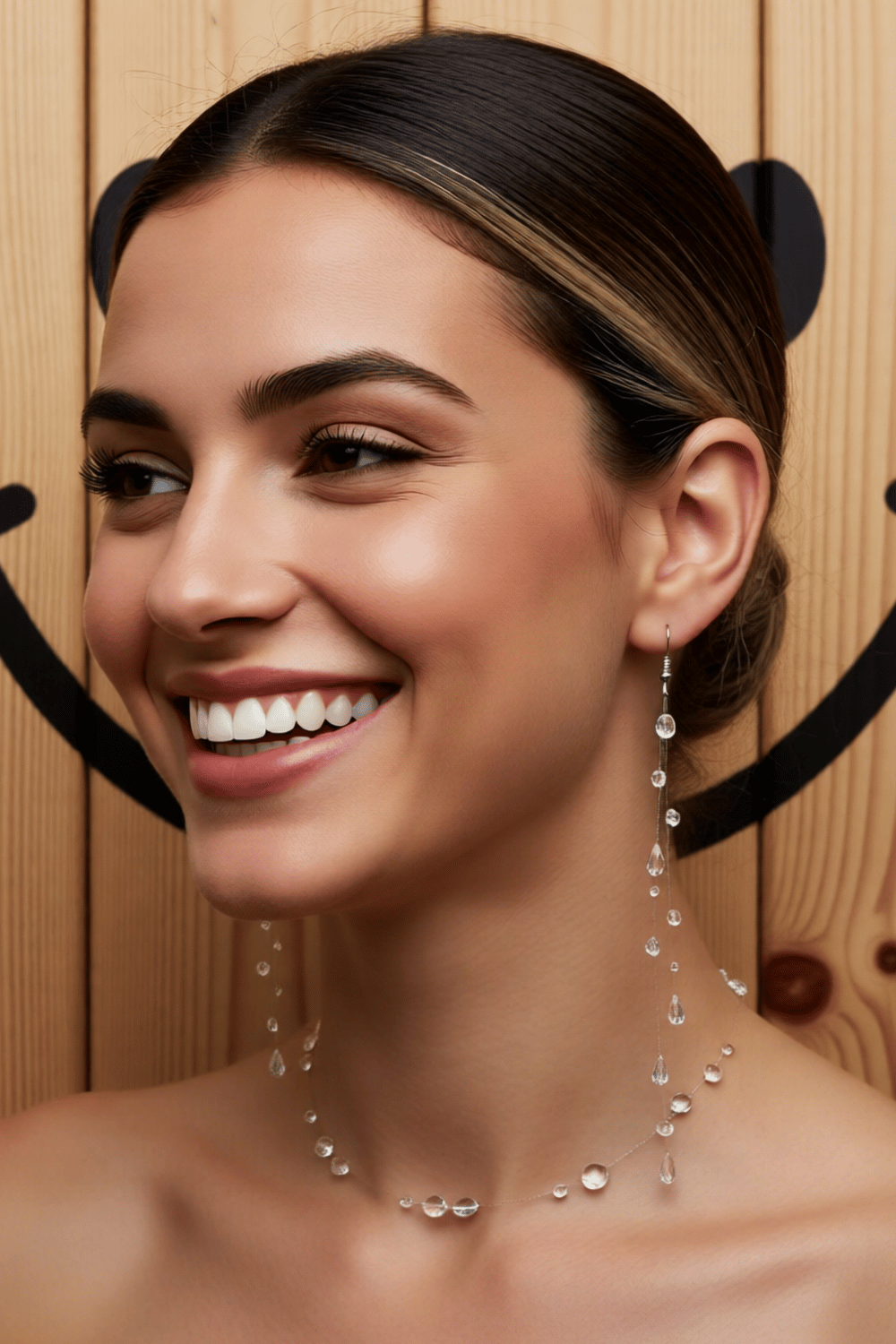 The Morning Dewdrops of Style Necklace Set – Pearl & Crystal Bridal Jewelry Set