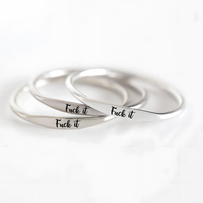 Fuck It Strip Ring