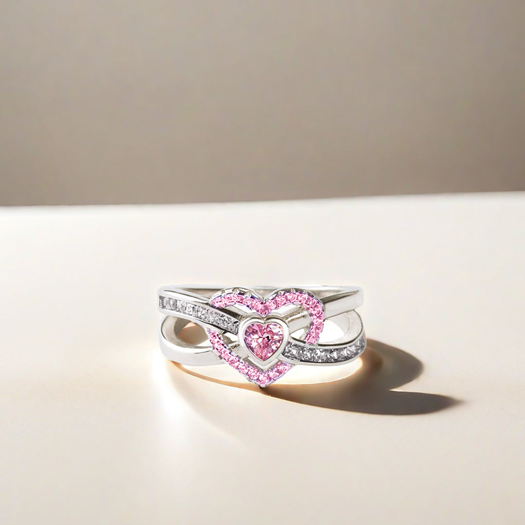 I Wear Pink For My Mother Infinite Love Ring
