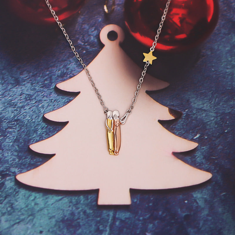 For Bonus Daughter - Always Shine Like The Brightest Star Star Pendant Necklace