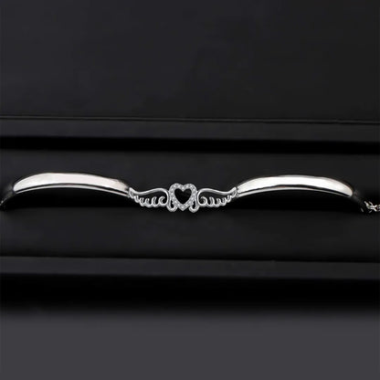 "Angel's Companion" Wings Memorial Bracelet