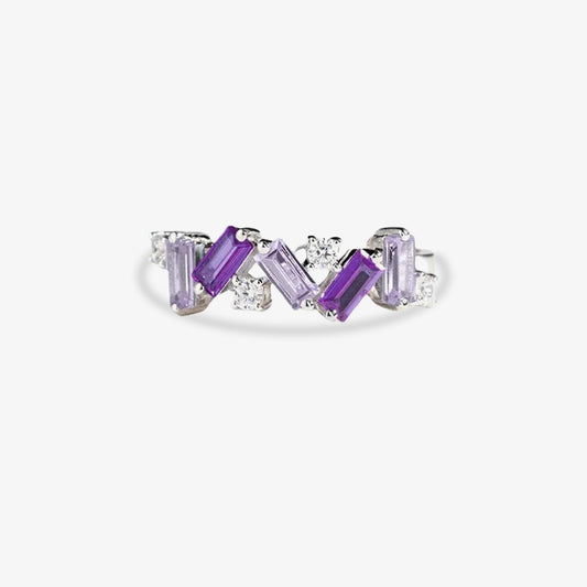 Purple Pancreatic Cancer Warrior Ring