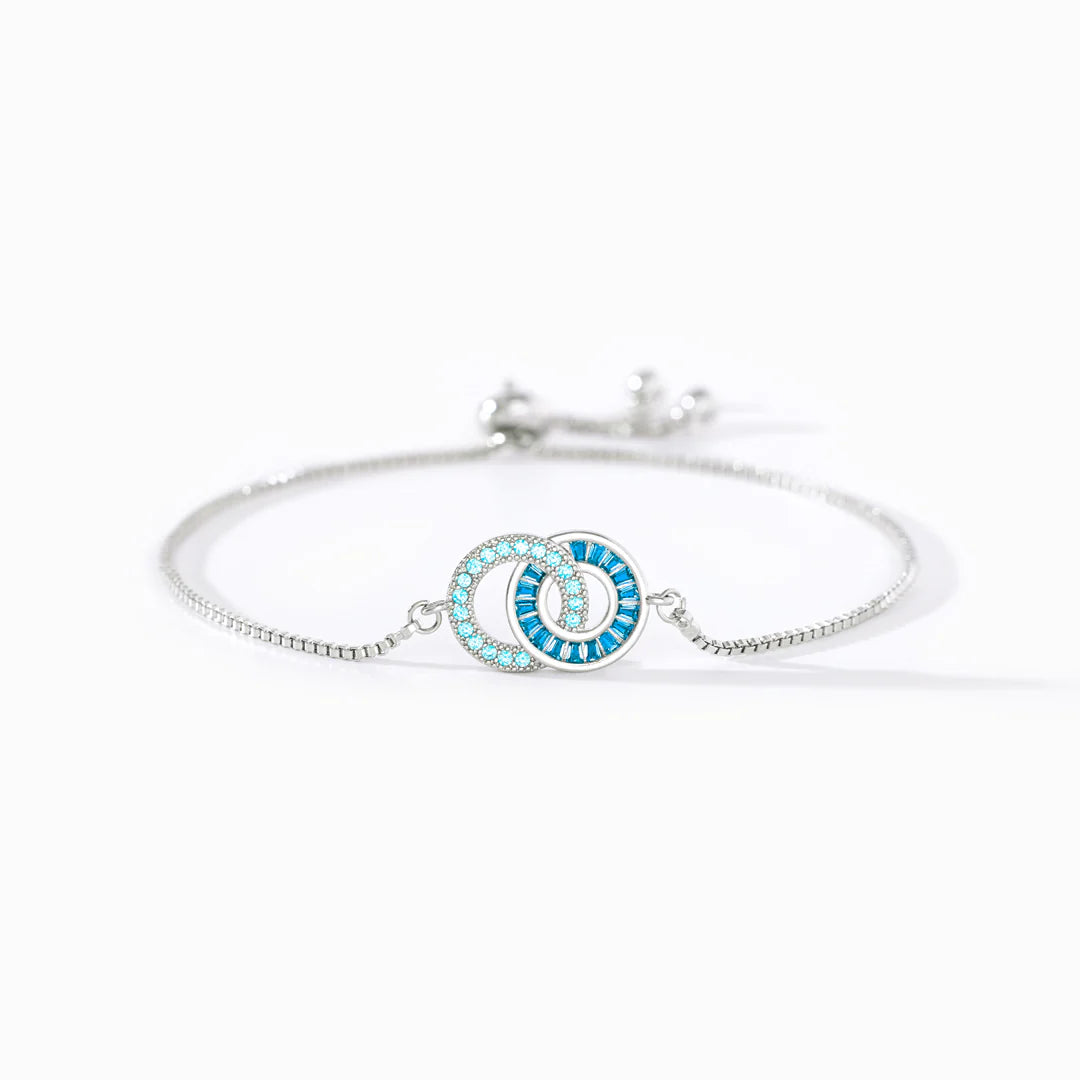 Birthstone Custom Circle Bracelet
