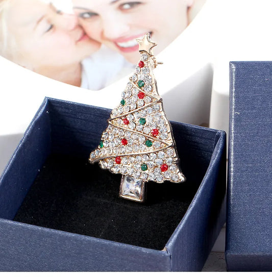 Christmas Tree Brooch