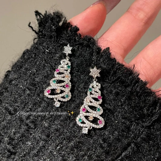 Christmas Tree Earrings