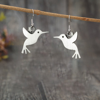 Vintage Hummingbird Earrings