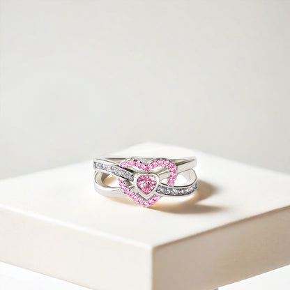 I Wear Pink For My Mother Infinite Love Ring