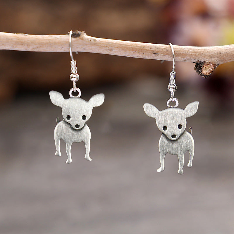 Vintage Chihuahua Earrings