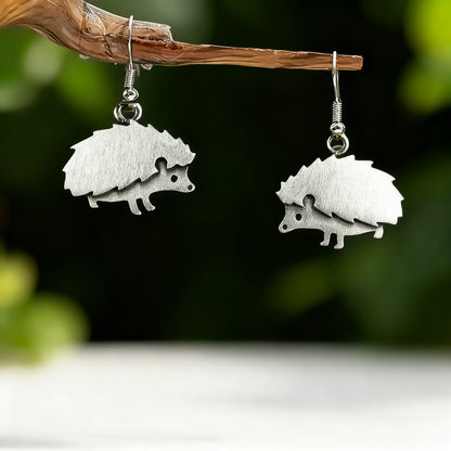 Vintage Hedgehog Earrings