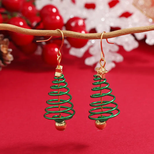 Christmas Tree Earrings