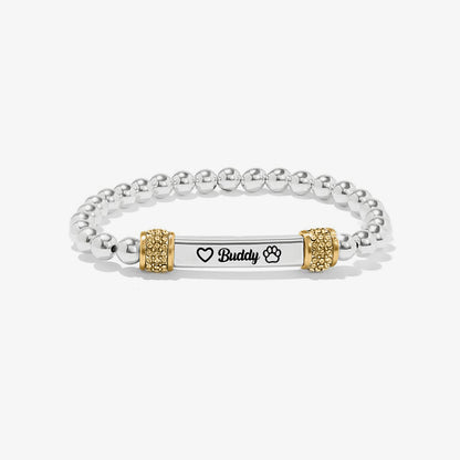 Cherished Companion Pet Memorial Bead Bracelet
