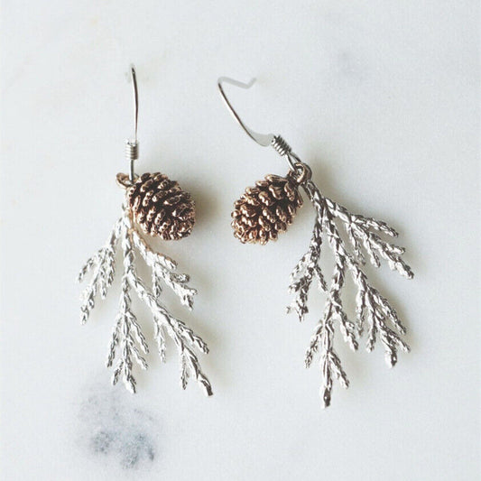 Pinecone Earrings