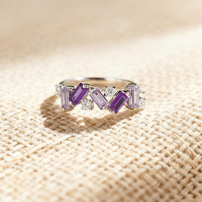 Purple Pancreatic Cancer Warrior Ring