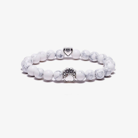 In Honor Of Your Beloved Furbaby Memorial Bead Bracelet