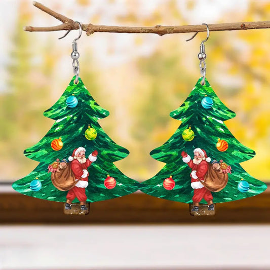 Christmas Tree Earrings