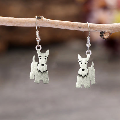 Vintage Scottish Terrier Earrings