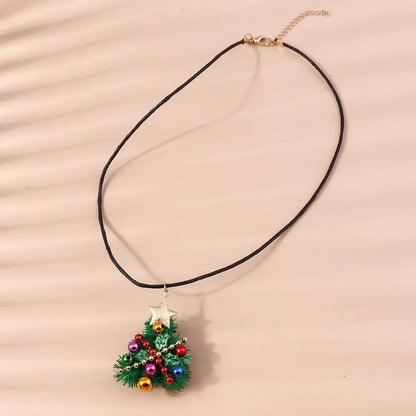 Handmade Christmas Tree Earrings