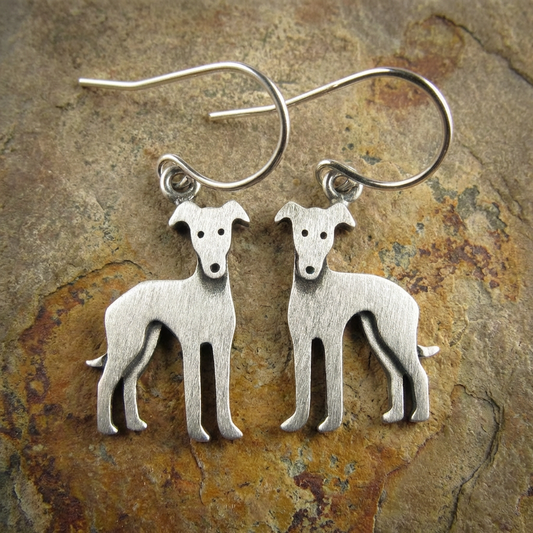 Vintage Greyhound Earrings