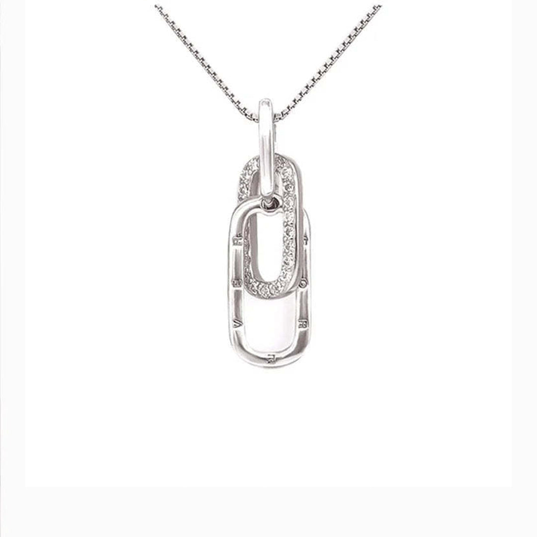 For Bonus Daughter - S925 Always Shine Like The Brightest Star Circle Necklace