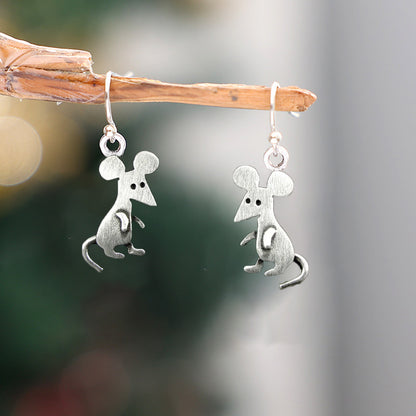 Vintage  Mouse Earrings