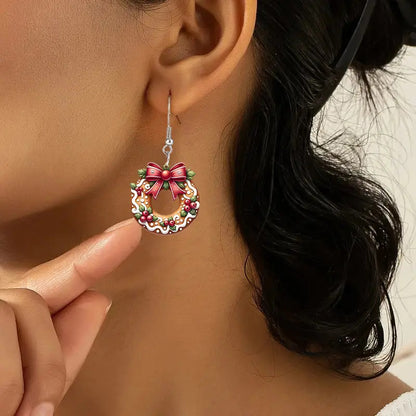 Christmas Cookie Earrings