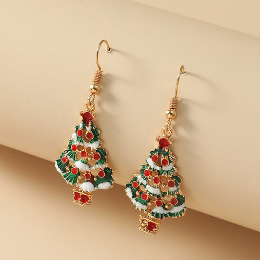 Christmas Tree Earrings