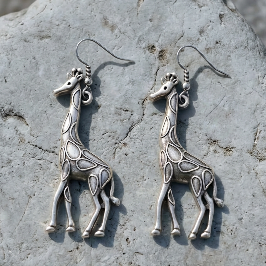 Vintage Giraffe Earrings