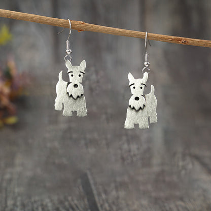 Vintage Scottish Terrier Earrings