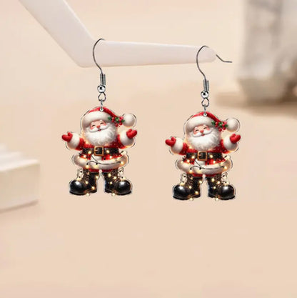Christmas Santa Claus Earrings