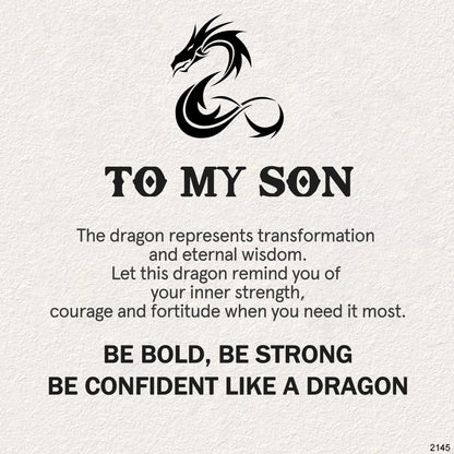 Be Confident Like a Dragon Dragon Necklace