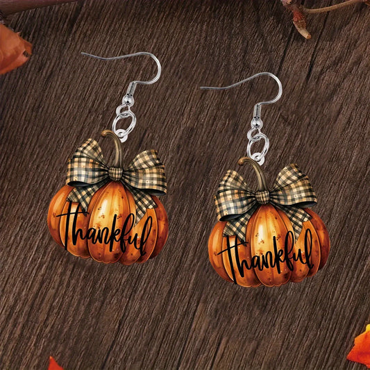 Pumpkin Earrings