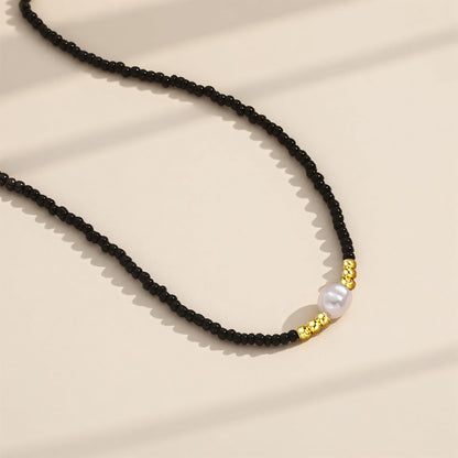 To My Beautiful Granddaughter - I am so proud of you freshwater pearl necklace