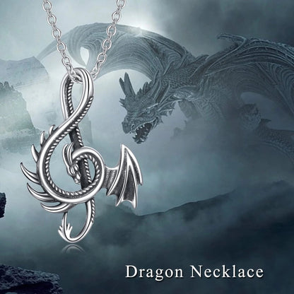 Be Confident Like a Dragon Dragon Necklace