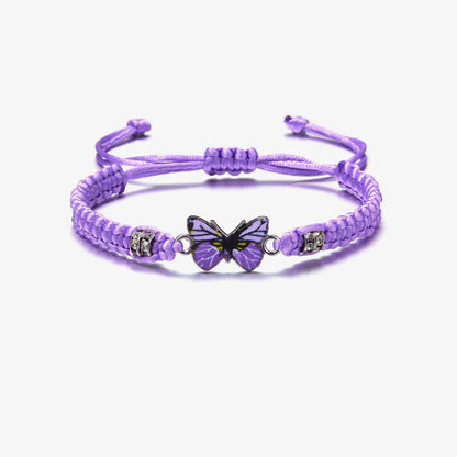 Lupus Awareness Butterfly Bracelet