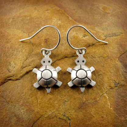 Tiny Turtle Earrings