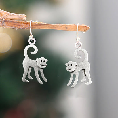 Vintage Monkey Earrings