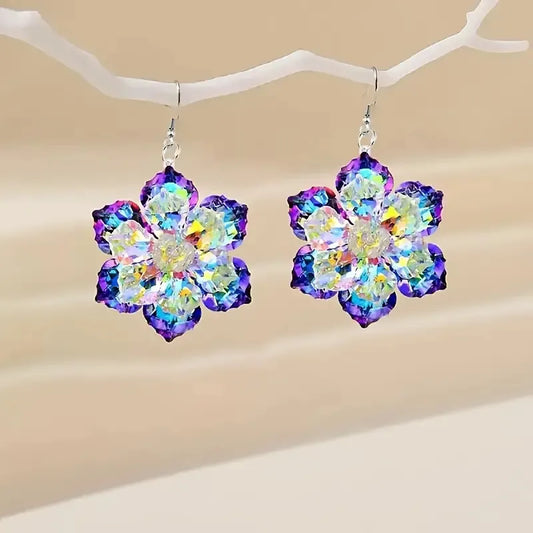 Snowflake Acrylic Earrings