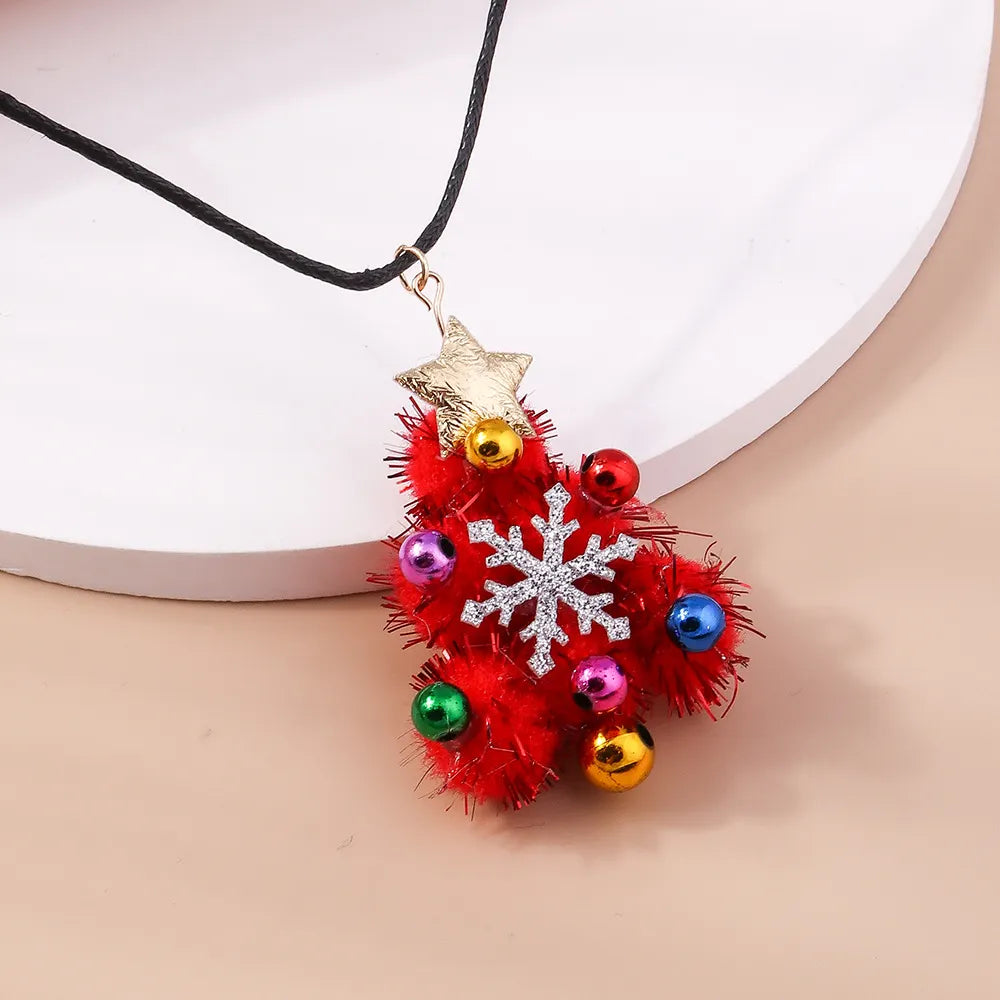 Handmade Christmas Tree Earrings