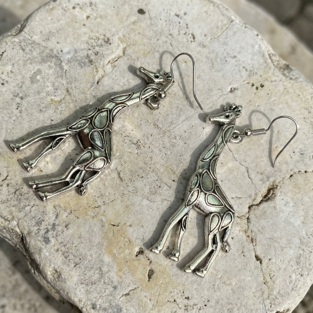 Vintage Giraffe Earrings
